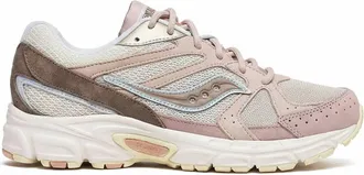 Saucony Womens Ride Millennium Running Shoes In Dove/brown