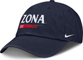 Nike Arizona Primetime Campus Club Nike Mens College Adjustable Hat in Blue | NC0141SUAN-2GH