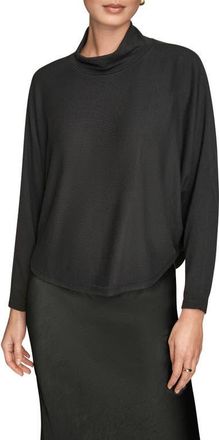 DKNY Mock Neck Sweater in Black at Nordstrom, Size X-Small