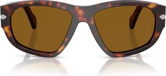 Persol Sunglasses Po0050 S 24/33 Brown/Brown Unisex