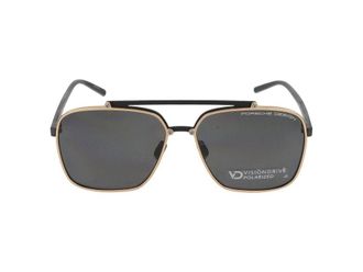 Porsche Design Sonnenbrille Porsche Design P8937 C Gold, Schwarz /15 /150