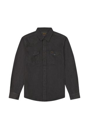 Wrangler Jeanshemd WRANGLER WRANGLER Jeanshemd Western, Damen, Gr. 4XL, N-Gr, schwarz, Obermaterial: 100% Baumwolle CO., Hemden Jeanshemd