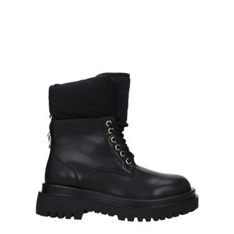 Versace Jeans Couture Frauen s Polyurethanstiefel schwarz