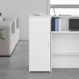Berkfield Home Storage Cabinet White 40x45x103.5 cm Engineered Wood