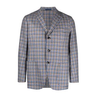 Sartorio Napoli Hombre, Chaquetas, Azul, Talla: L