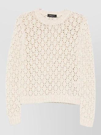 Fabiana Filippi knit sweater crew neck long sleeves