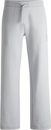 BOSS Tracksuit bottoms in a drop-needle cotton