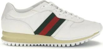 Gucci Heren, Schoenen, Wit, Maat: 42 1/2 EU Leer