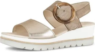 Gabor Slingback Wedge Sandal in Rabbit at Nordstrom, Size 10.5Us