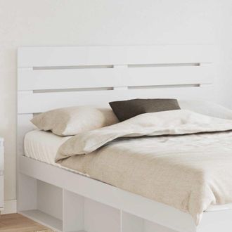 vidaXL vidaXL Testiera Bianco 140 cm Legno multistrato