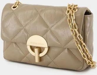 Vanessa Bruno Hobo Bags - Moon Medium Handbag - Leather - Brown - Gr. unisize - in Braun - für Damen