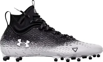Under Armour Spotlight Lux MC 2.0 3025082-001 Men Black Football Cleats HTAT1584