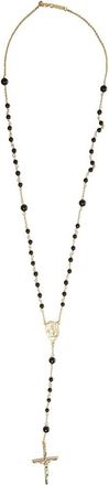 Dolce & Gabbana Rosary Ketting - Dames - Kettingen - Geel - ONE Size - Accessoires
