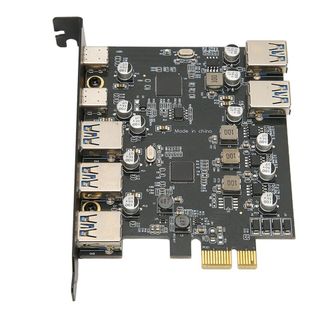 OEM Adaptador De Expansi&oacute;n Usb Pci Express Con Pantalla Oled, Compatible Con Fuentes Grandes, Dos Puertos Tipo-c, Cinco Puertos Tipo-a Y Compatible Con To