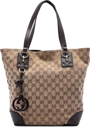 Gucci Pre-owned Gucci GG Canvas GG Charm Tote Ladies 730TA9RF3UOSL2QS