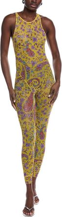 Etro Solar Jersey Mesh Jumpsuit