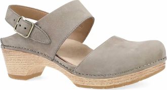 Dansko Womens Lucia Sandals In Taupe Milled Nubuck