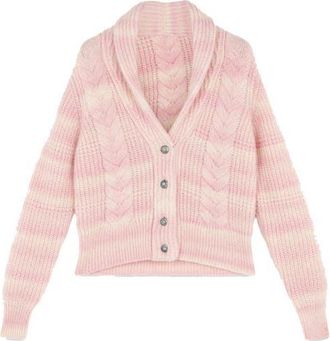 Fortela Lexi Alpaca Wool Cardigan in Pink at Nordstrom, Size X-Small Eu