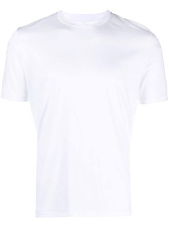 Zimmerli crew-neck cotton T-shirt - men - Cotton - M - White