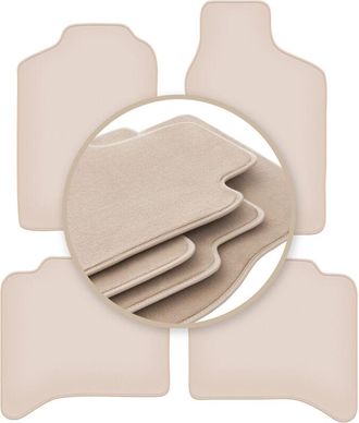 OEM Alfombrillas Premium Beige Para: Opel Frontera B 5 Puertas 1998-2006