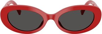 Dolce & Gabbana Dg 4537 Zonnebril - unisex - Zonnebrillen - Rood - ONE Size - Accessoires