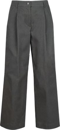 8pm Pantalone Freeport - Dames - Wijde Broeken - Groen - M - Katoen - Broeken