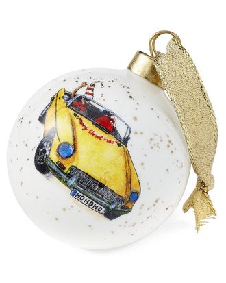 Spode Kit Kemp Doodles Christmas Bauble
