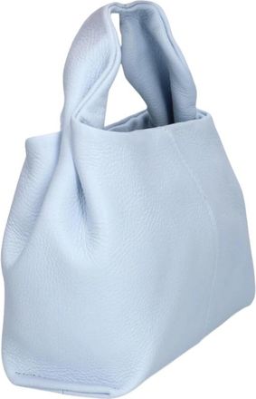 Notre-V Tassen, Dames, Blauw, ONE Size, Leer, Polly Handbag
