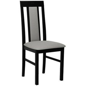 Mirjan24 Mobilier1 - Silla Victorville 165, Negro, 96x43x40cm, Tapiz, De Madera, Madera, Muebles Ya Montados