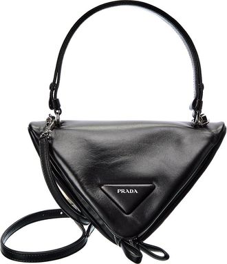 Prada Padded Leather Shoulder Bag