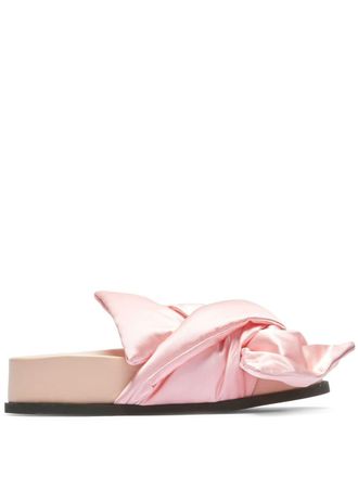 N&deg;21 Sandali con fiocco - Rosa