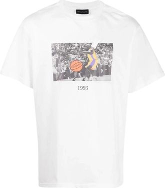 Throwback Klassiek Katoenen T-Shirt - Heren - T-shirts - Wit - XL - Katoen - Tops