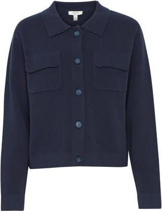 b.young Otari Knit Cardigan in Navy Blazer at Nordstrom Rack, Size X-Small