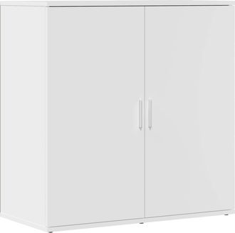 vidaXL Aparador De Madera De Ingenier&iacute;a Blanco 79x38x80 Cm Vidaxl