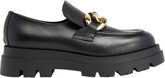 8 by YOOX LEATHER CHAIN CHUNKY LOAFER