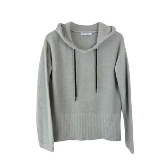 Alexander Wang T by Alexander Wang Grey Knit Jumper Size S