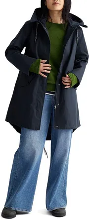 Seasalt Cornwall Seafaring Coat in Inkwell at Nordstrom, Size 14