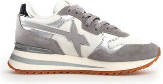 W6YZ Animal Print Sneakers With Unique Raised Sole