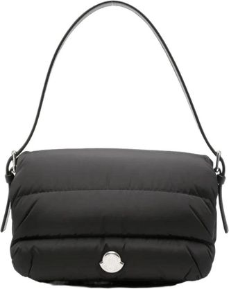 Moncler Caradoc Schoudertas - Dames - Schoudertassen - Zwart - ONE Size - Nylon - Tassen