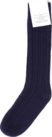Eleventy Fine Cashmere Cable Socks