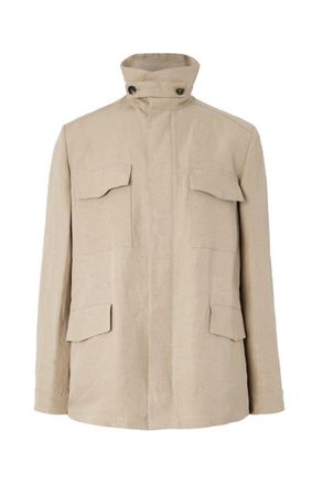 Loro Piana Linen and Silk-Blend Field Jacket