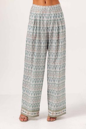 Sundays Cleo Lightweight And Breathable Pant In Damask Willow