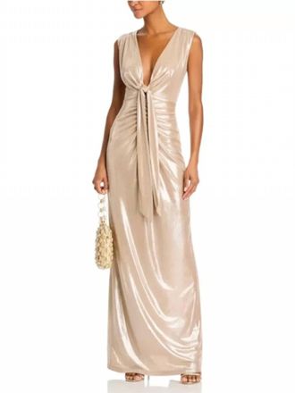 Ramy Brook Breonna Gown In Gold
