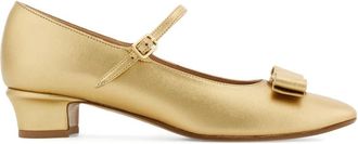 Ferragamo Schoenen Ferragamo - Dames - Pumps - Geel - 36 EU - Schoenen