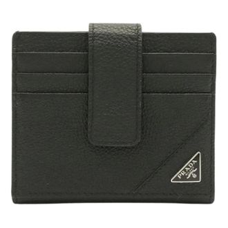 Prada Pre-owned portafogli di pelle - - Pre-owned - Donna - Nero - ONE SIZE