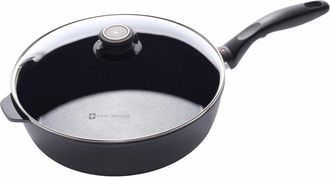 Swiss Diamond 4.3 Quart Saute Pan With Lid