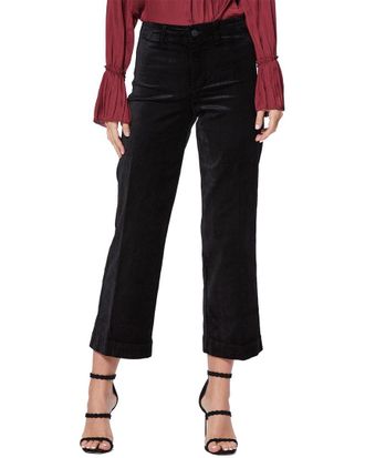 Paige Paige Nellie Black Overdye Culotte Jean