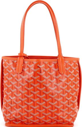 Goyard Anjou Reversible Tote Coated Canvas Mini