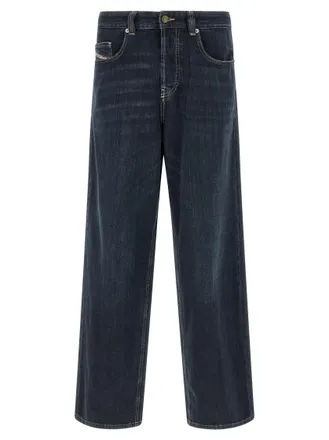 Diesel Dark Blue Relaxed Jeans