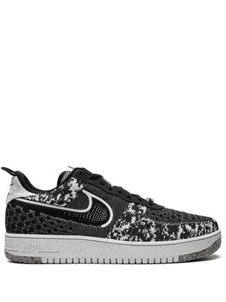 Nike Sneakers Air Force 1 Crater Flyknit Black/White - Nero